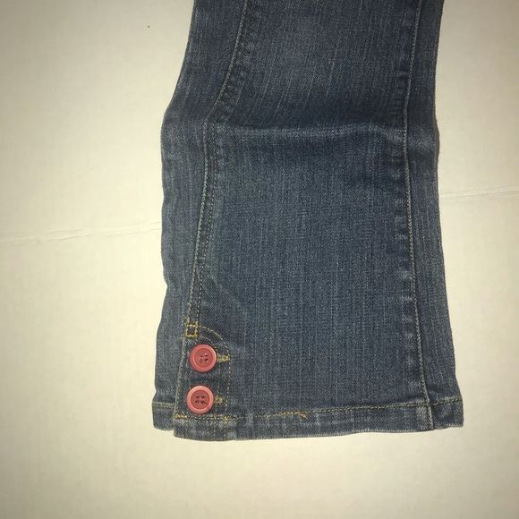 Gymboree Apple Print Jeans Size 8 - Picture 3 of 6